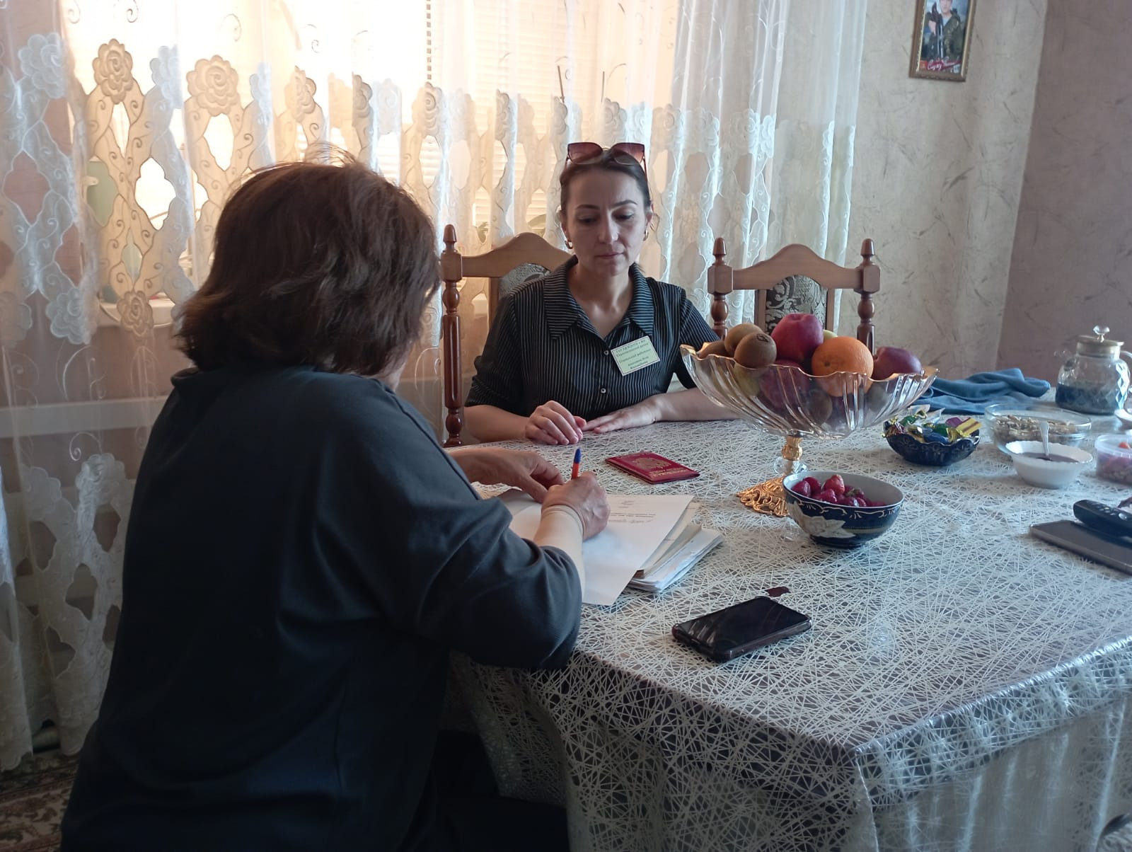 Будни специалиста отделения социального обслуживания на дому граждан пожилого возраста и инвалидов, Алиевой Раисат.